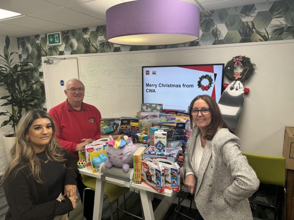 CWA Donates Over 100 Gifts to Leicester Charity Appeal