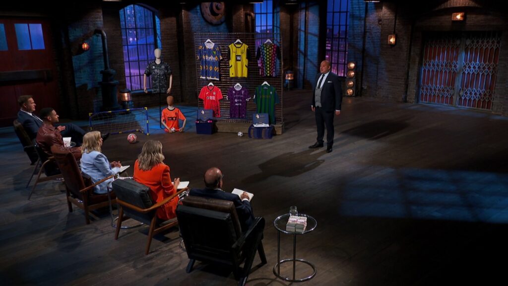 Football Shirt Entrepreneur Wins £50K Investment on Dragons’ Den
