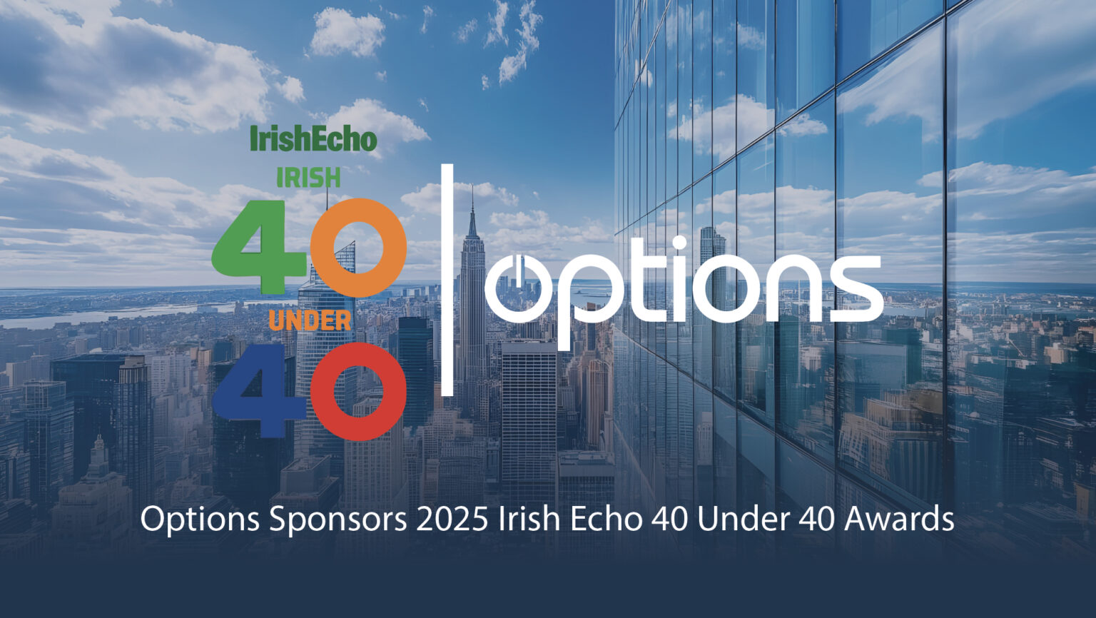 Options Supports Irish Echo Awards Honouring Rising Leaders